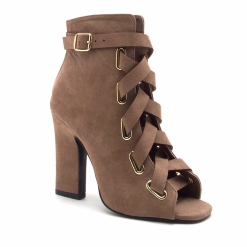 SAMANTHA Meow Bootie - TAUPE   - Picture 3 of 3